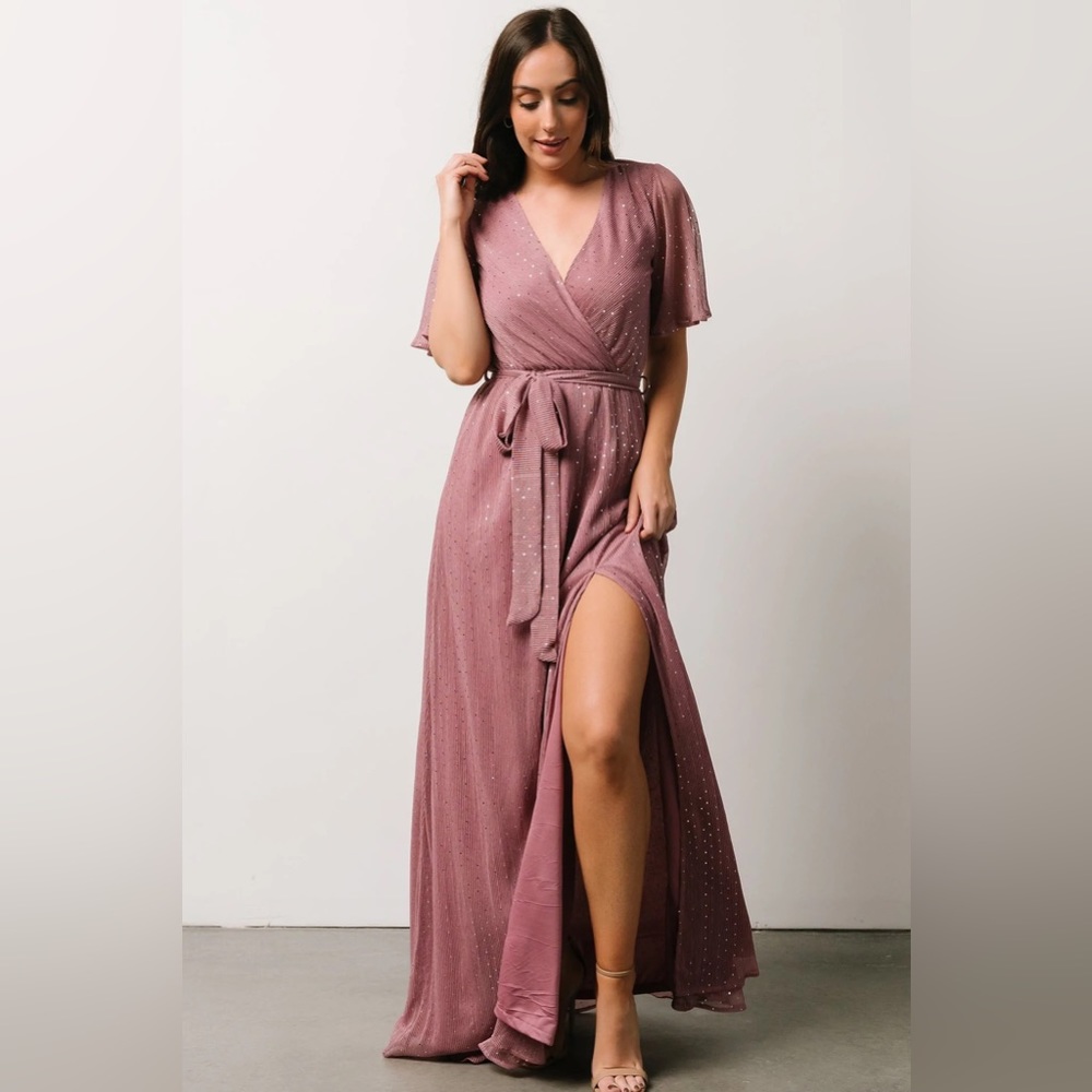Baltic Born Grace Sparkle Gown in Orchid